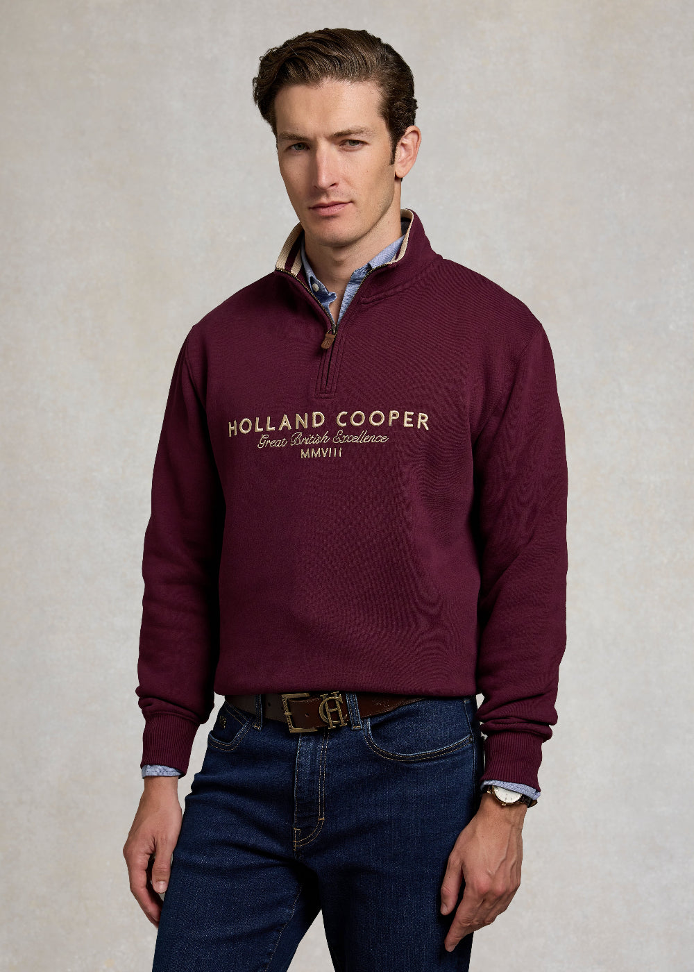 Quarter Zip Sweat