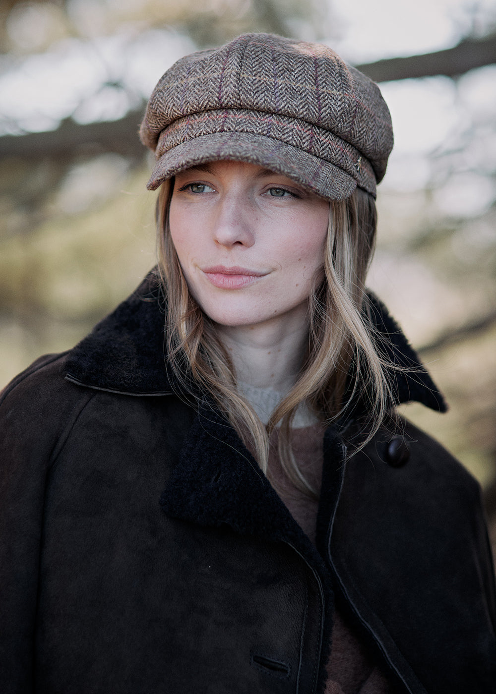 Higham Tweed Baker Boy Cap