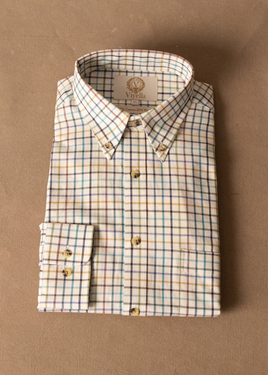 Medium Tattersall Button Down Shirt