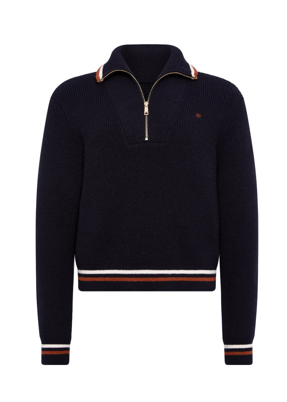 Jessica Quarter Zip Knit