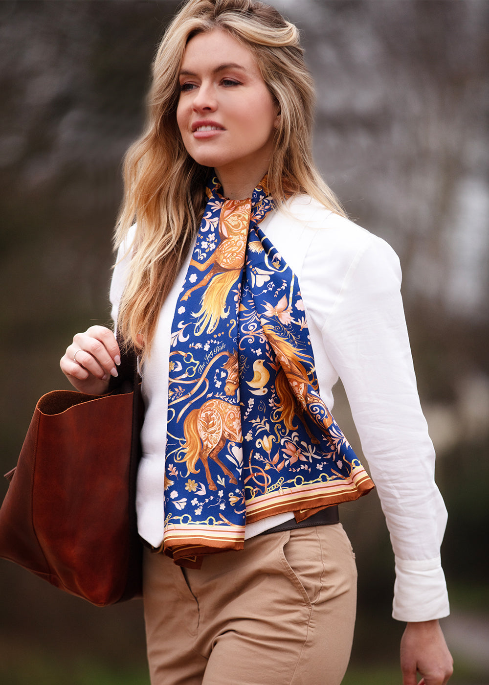 Joy Ride Classic Silk Scarf