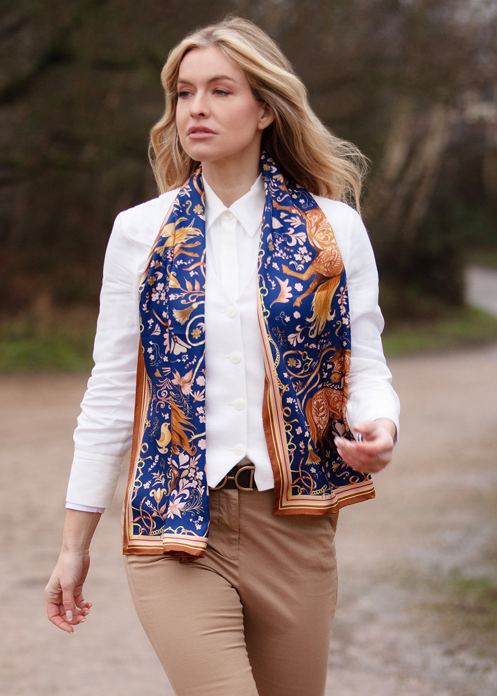 Joy Ride Classic Silk Scarf