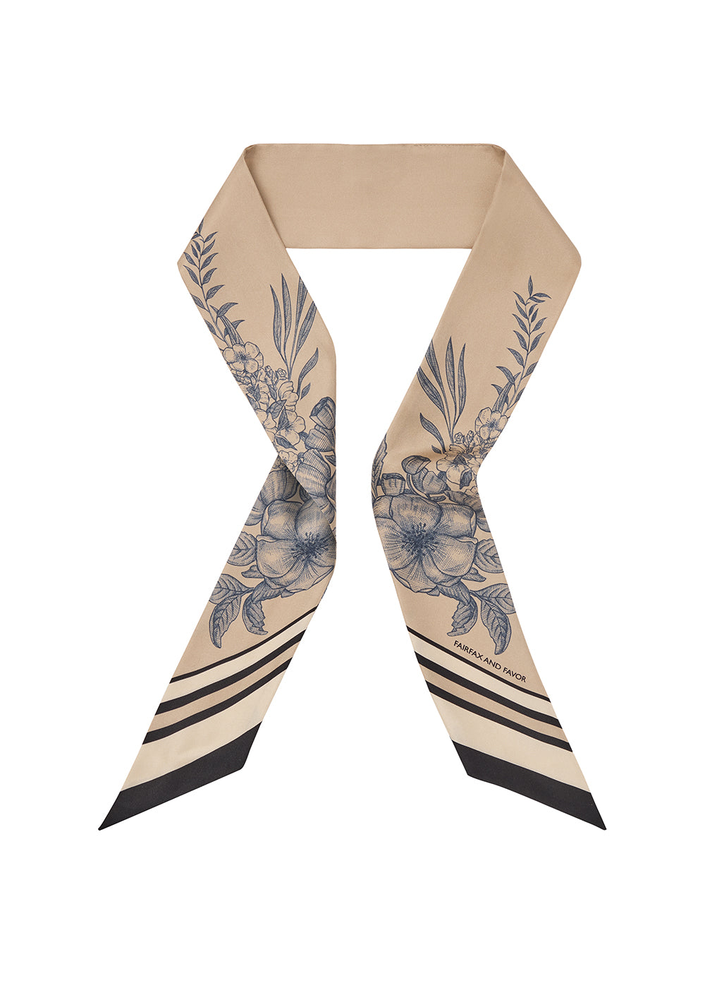 Mannington Twill Silk Scarf
