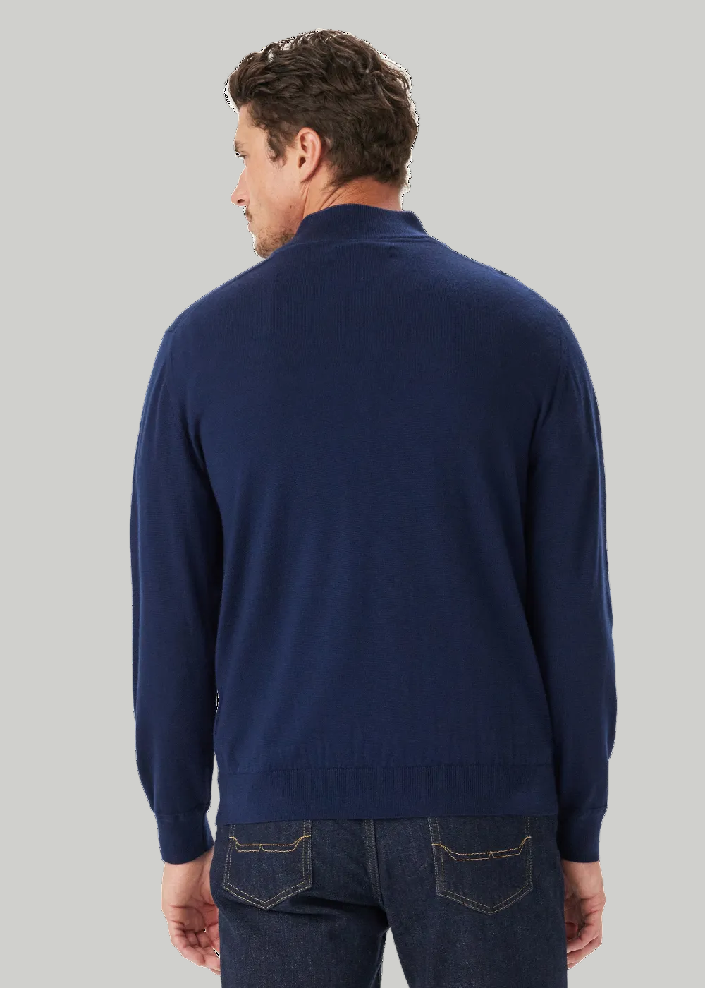 Ernest Merino 1/4 Zip Sweater