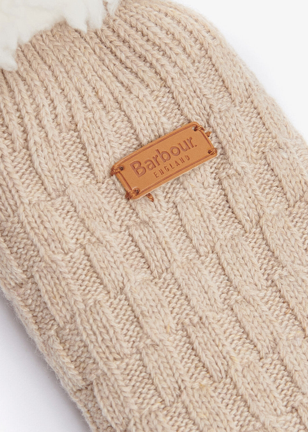 Cable Knit Lounge Socks