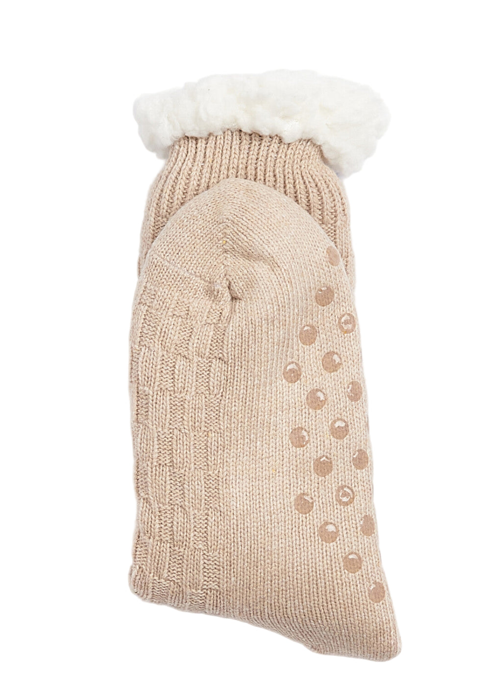 Cable Knit Lounge Socks