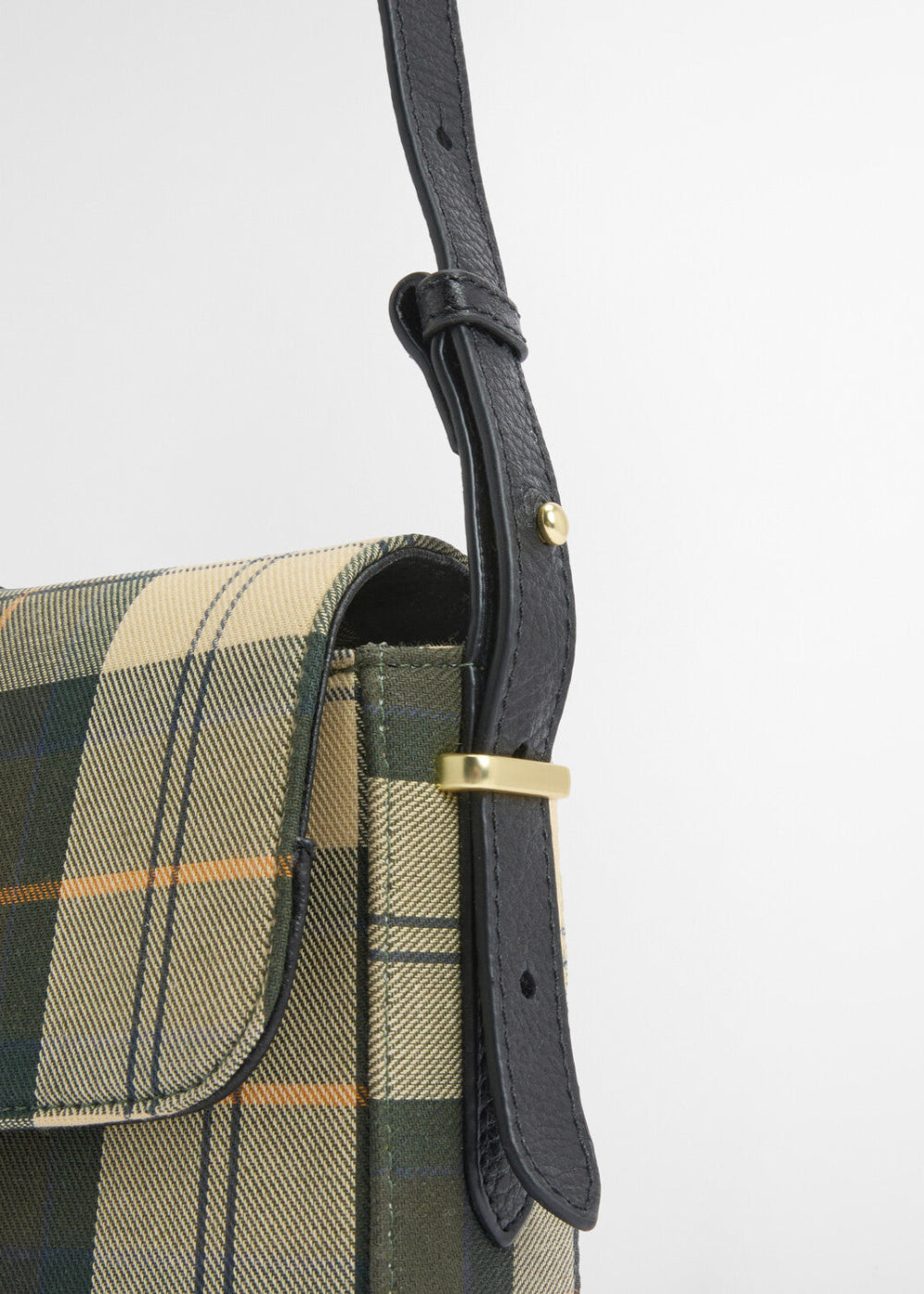 Rosa Tartan Crossbody Bag