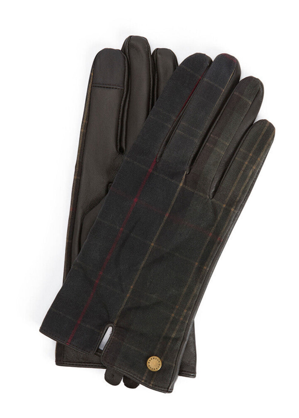 Scarlet Tartan Gloves