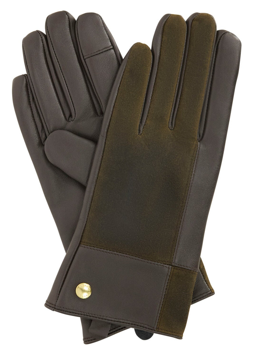 Rudson Patchwork Leather Gloves