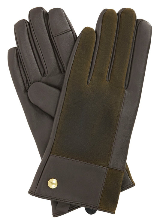 Rudson Patchwork Leather Gloves