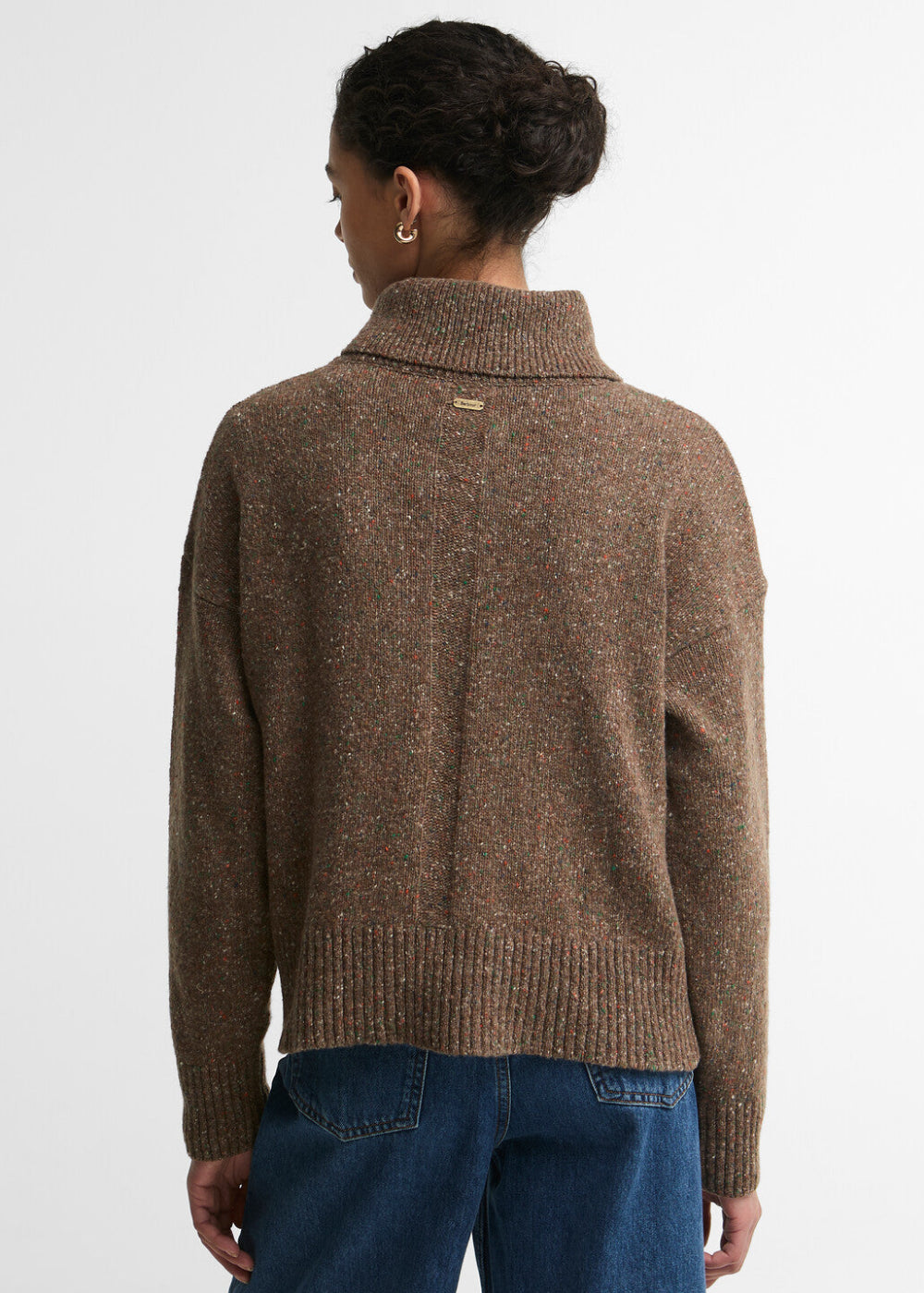 Lavensdale Half Zip Fleck Knitted Jumper