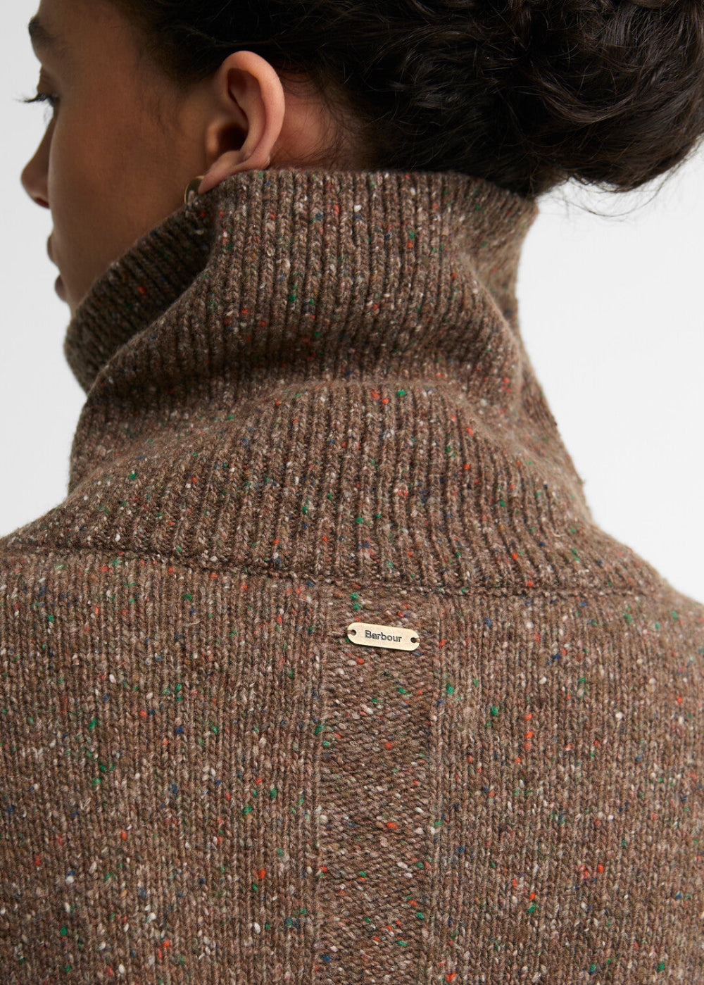 Lavensdale Half Zip Fleck Knitted Jumper