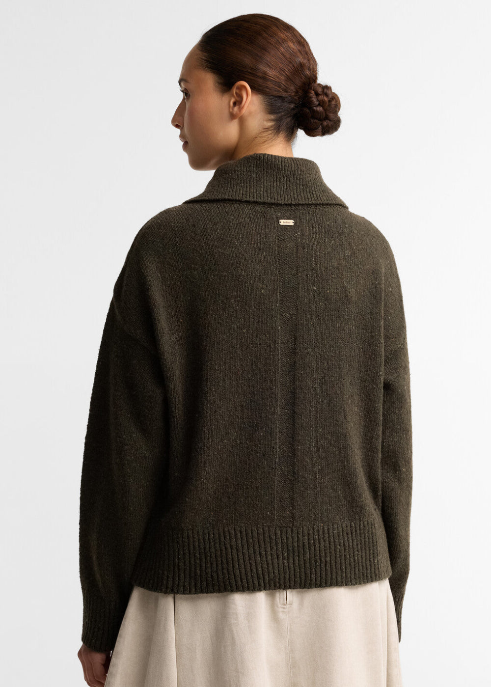 Lavensdale Half Zip Fleck Knitted Jumper