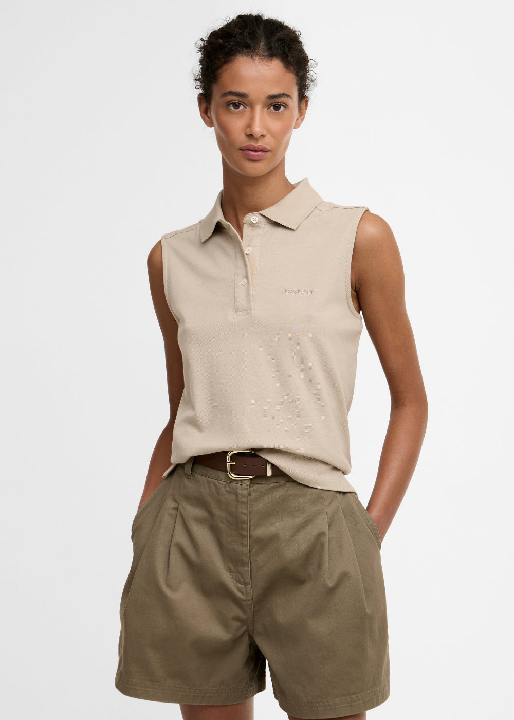 Bowford Sleeveless Polo Top