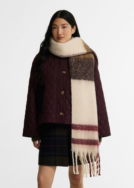 Isla Tartan Boucle Scarf
