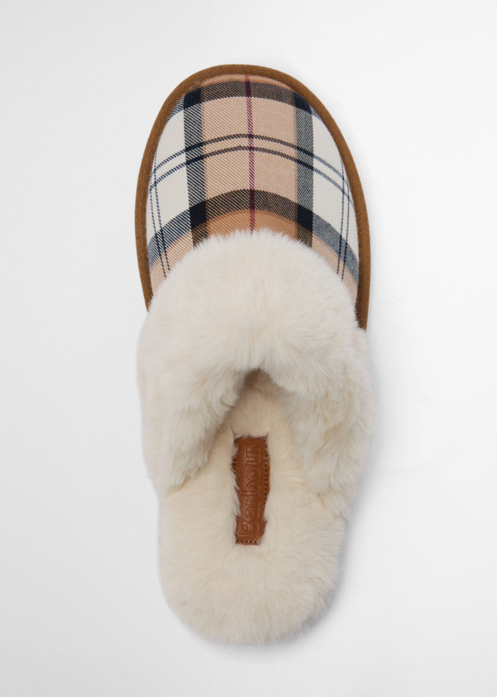 Claudia Tartan Mule Slippers