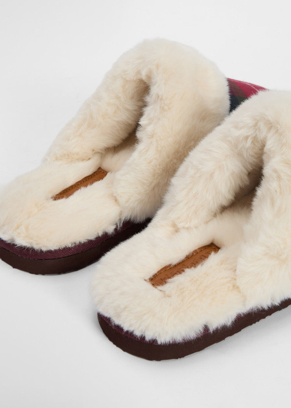 Claudia Tartan Mule Slippers
