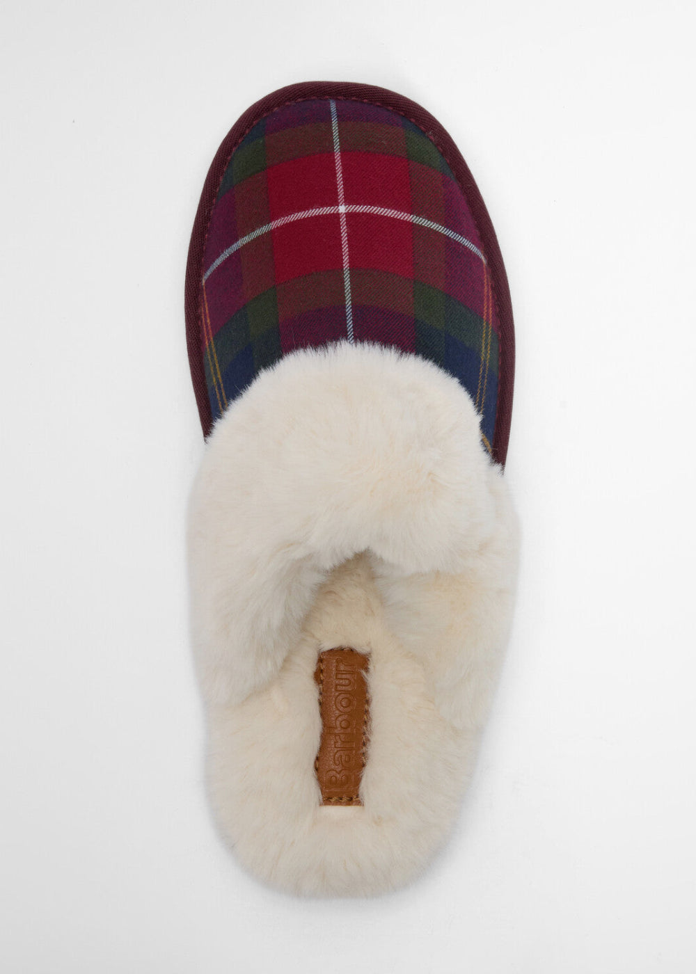 Claudia Tartan Mule Slippers