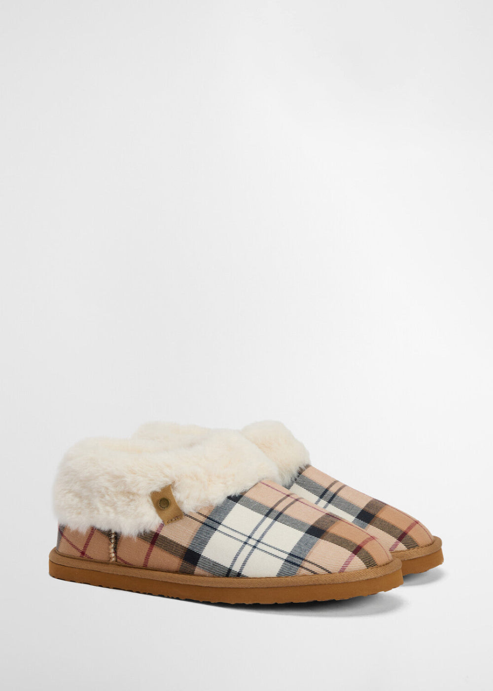 Eloise Tartan Bootie Slippers
