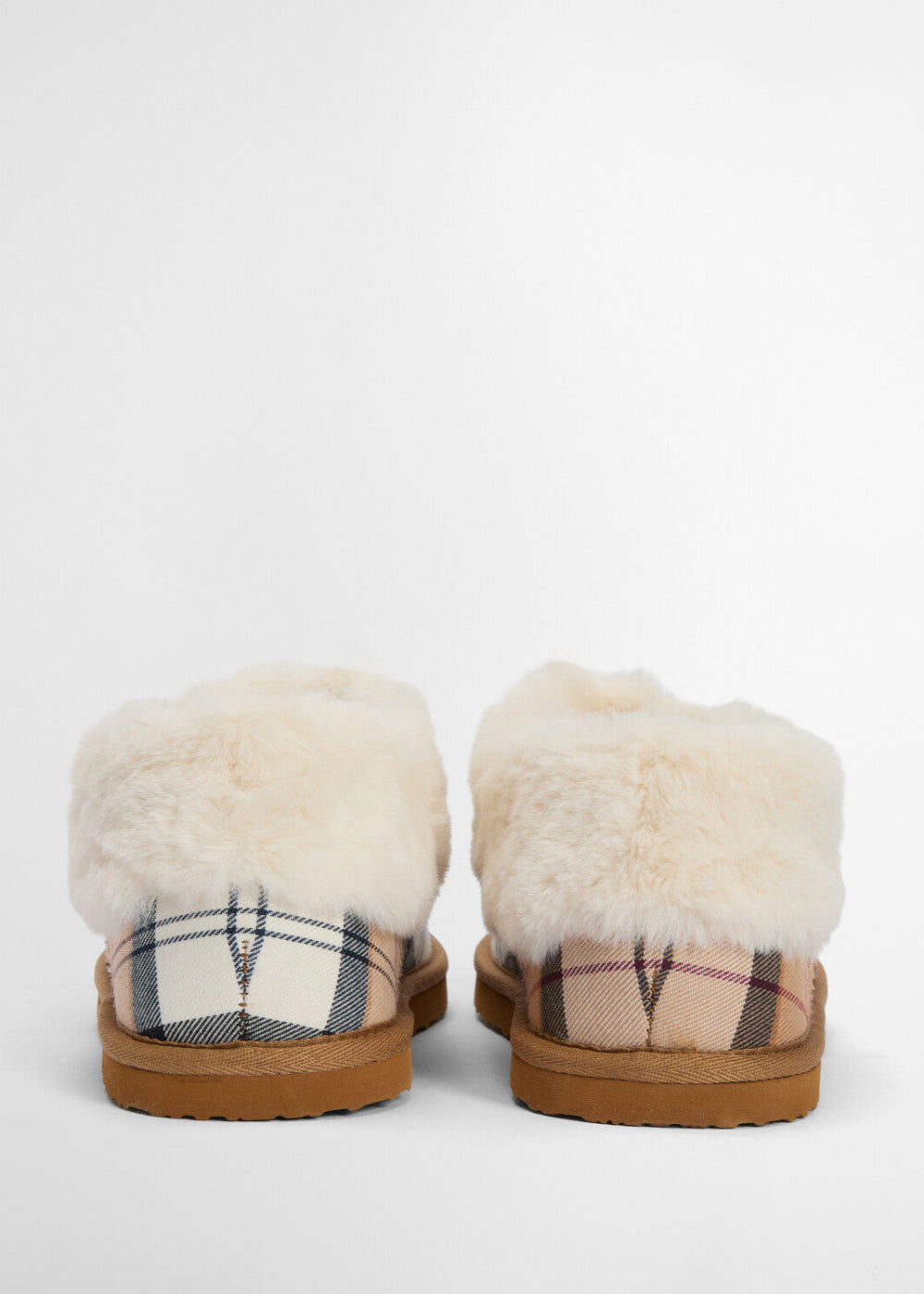 Eloise Tartan Bootie Slippers