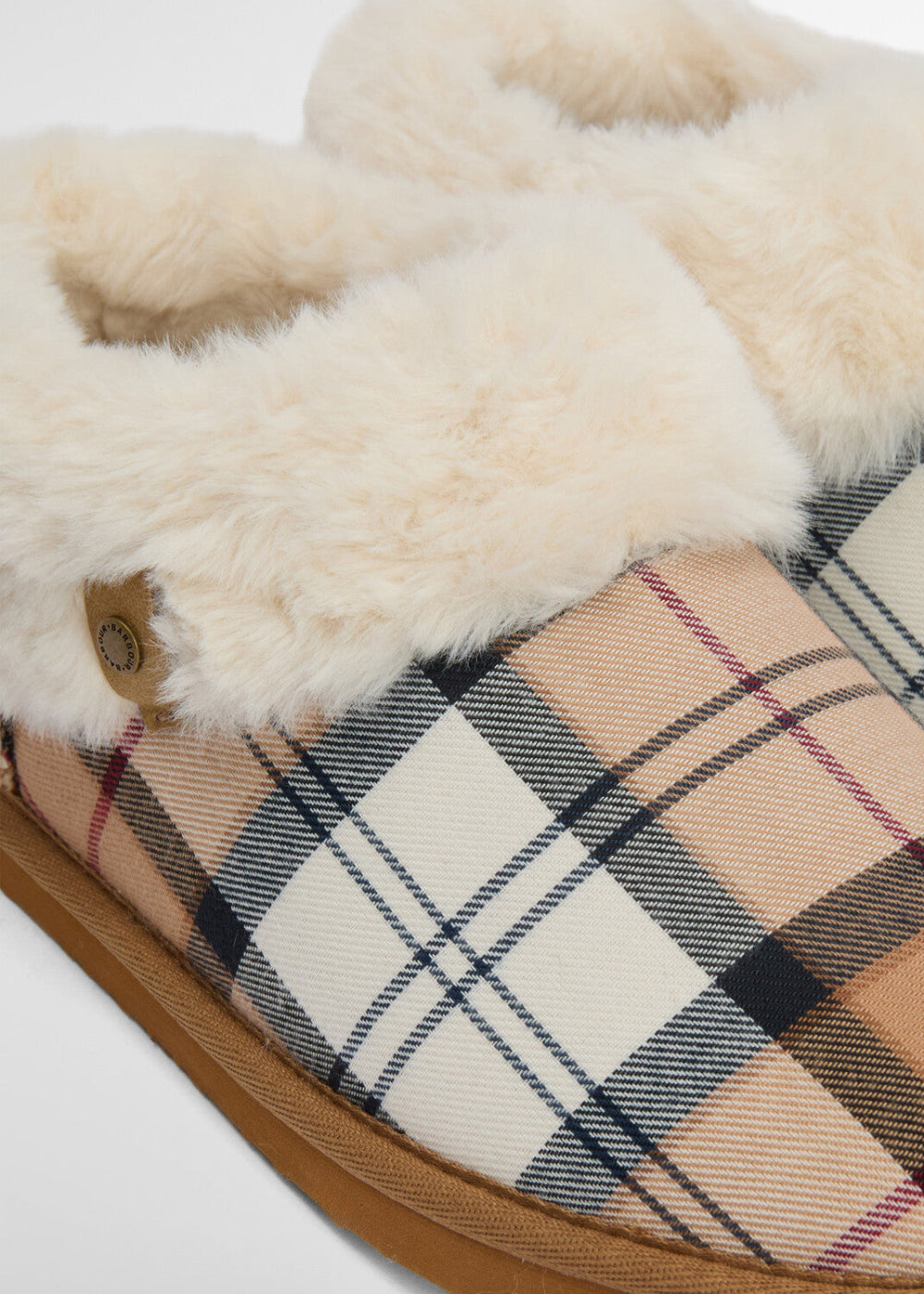Eloise Tartan Bootie Slippers