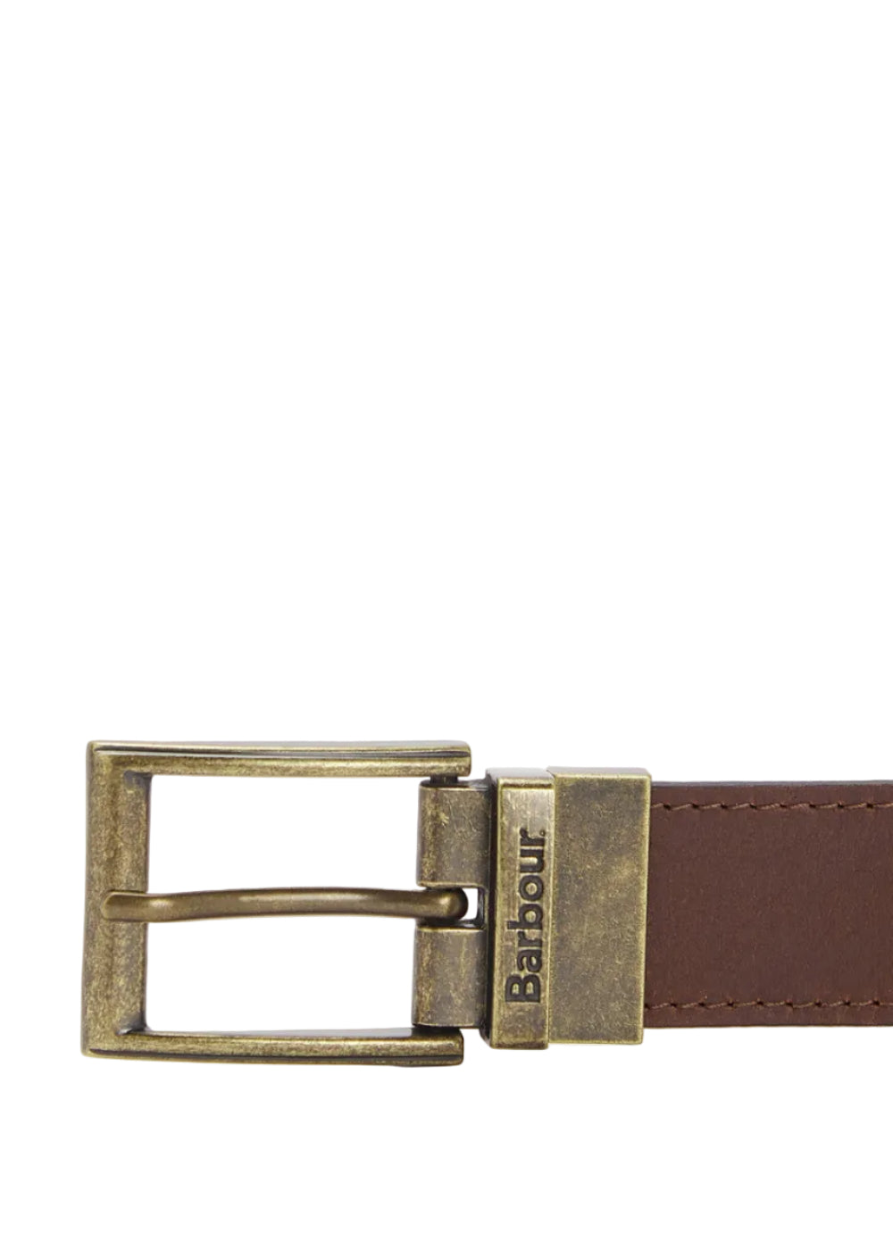 Reversable Tartan Leather Belt