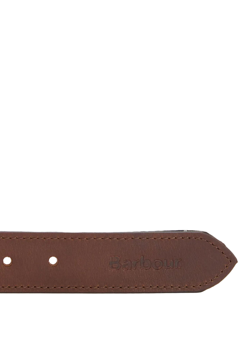 Reversable Tartan Leather Belt