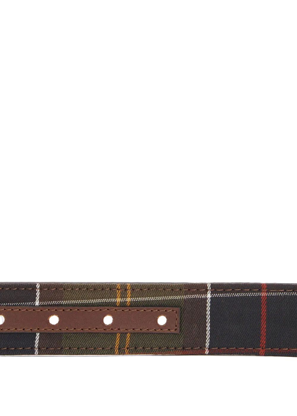 Reversable Tartan Leather Belt