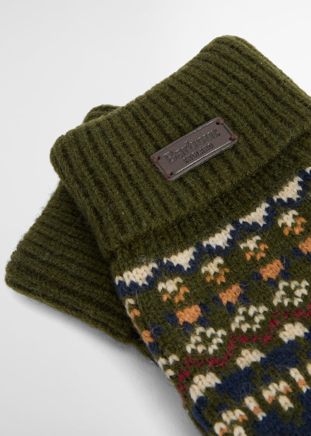 Marlow Fair Isle Knitted Gloves