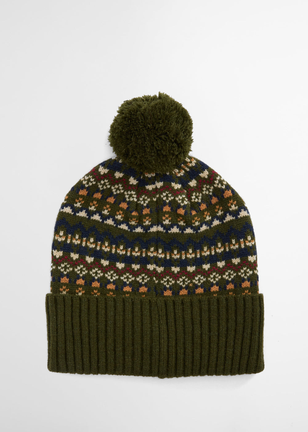 Marlow Fair Isle Pom Beanie