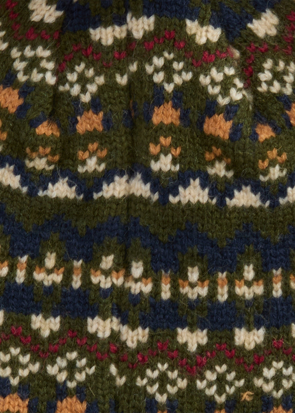 Marlow Fair Isle Pom Beanie