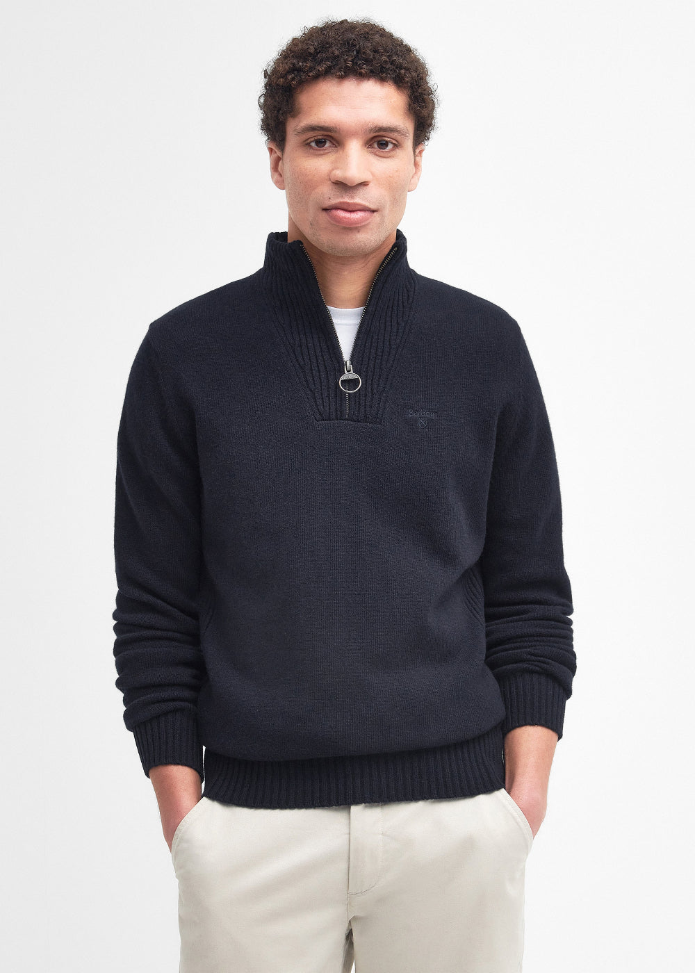 Essential Lambswool Half Zip Jumper