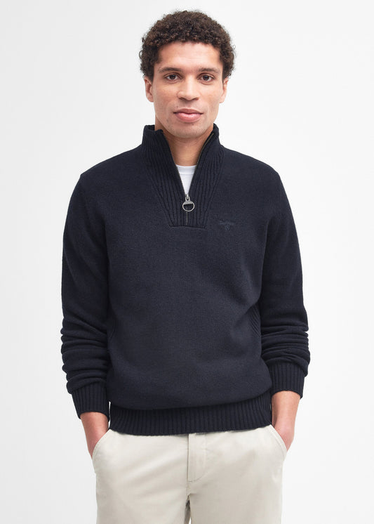 Essential Lambswool Half Zip Jumper