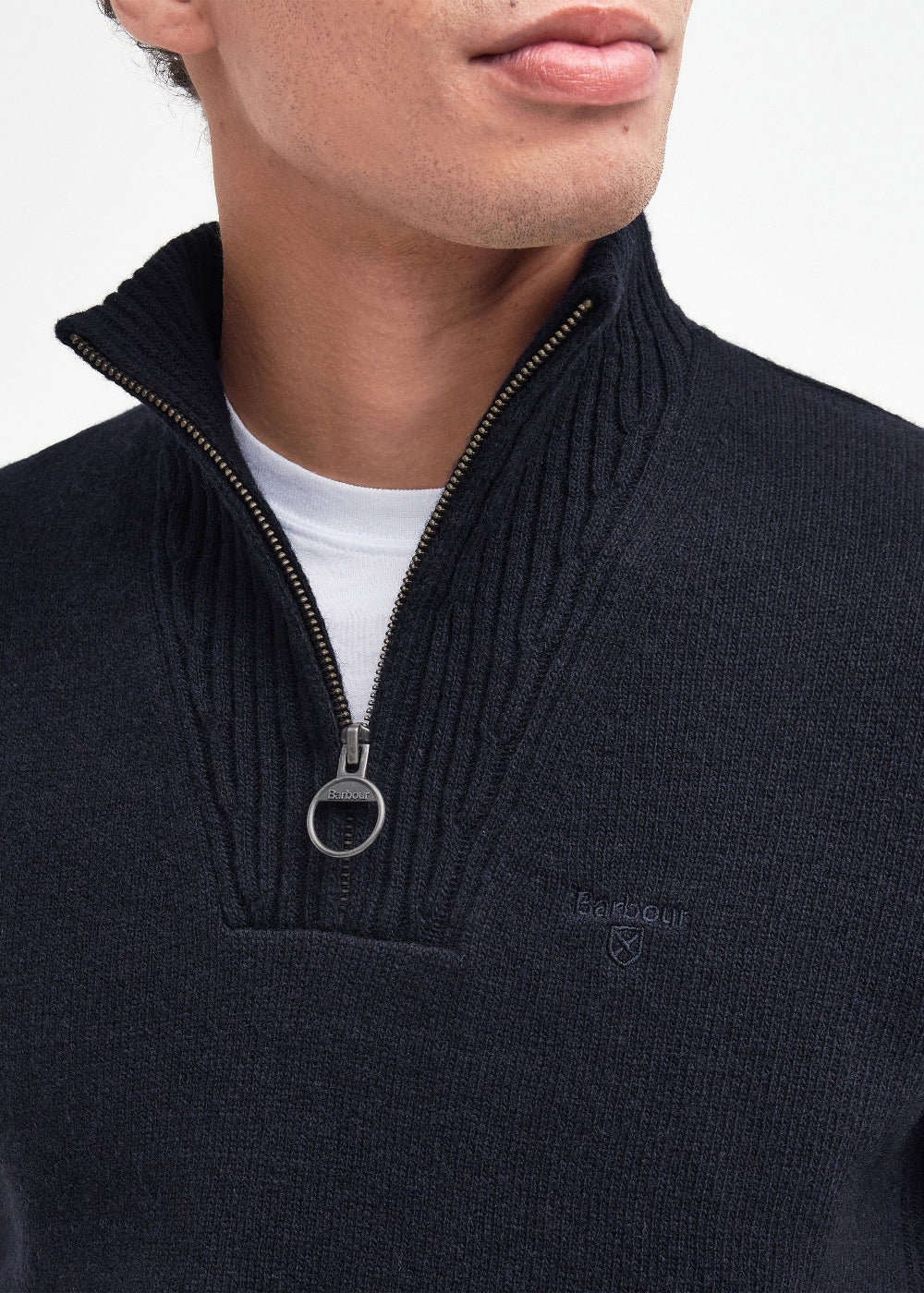 Essential Lambswool Half Zip Jumper