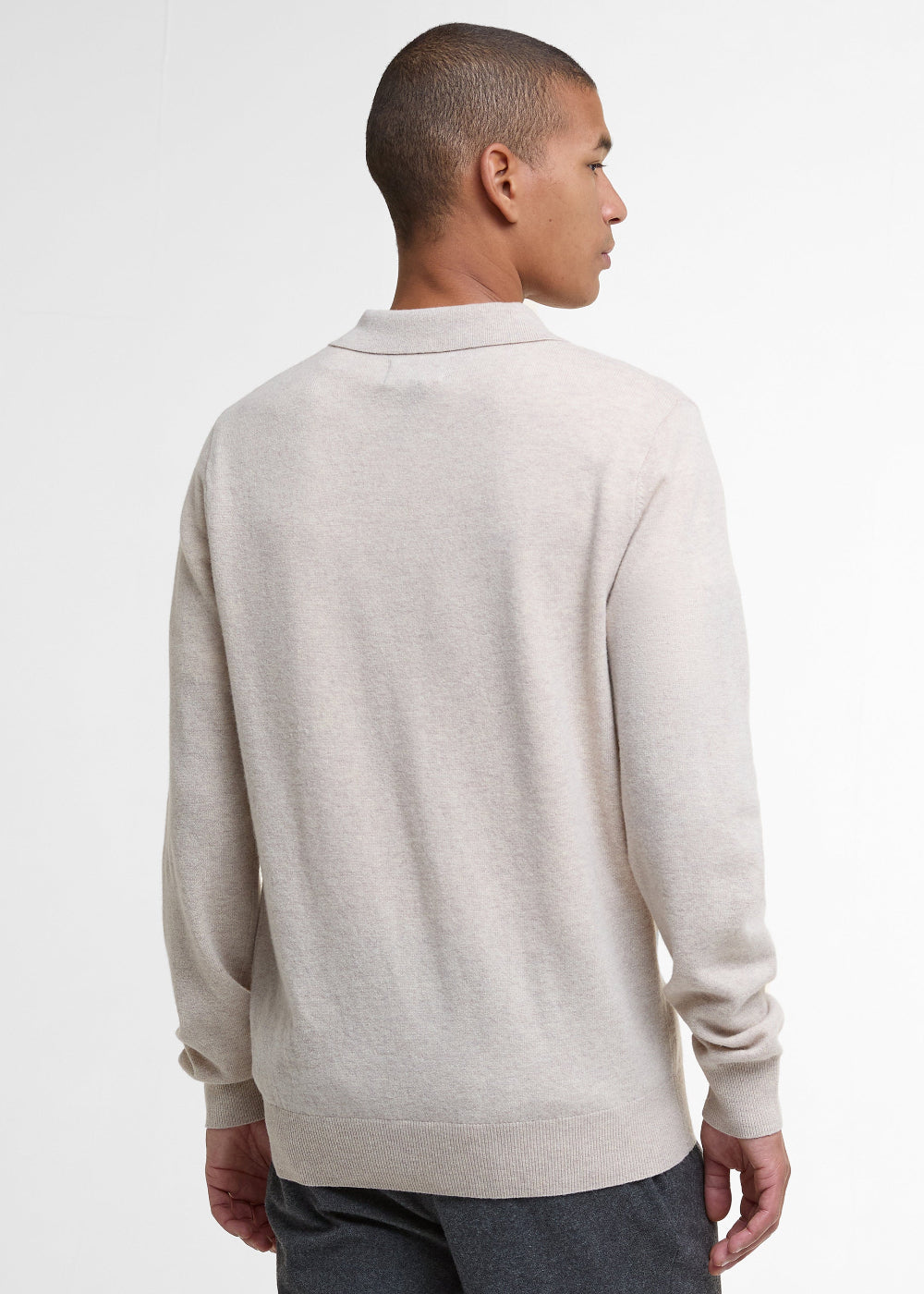 Hutherston Knitted Polo Shirt
