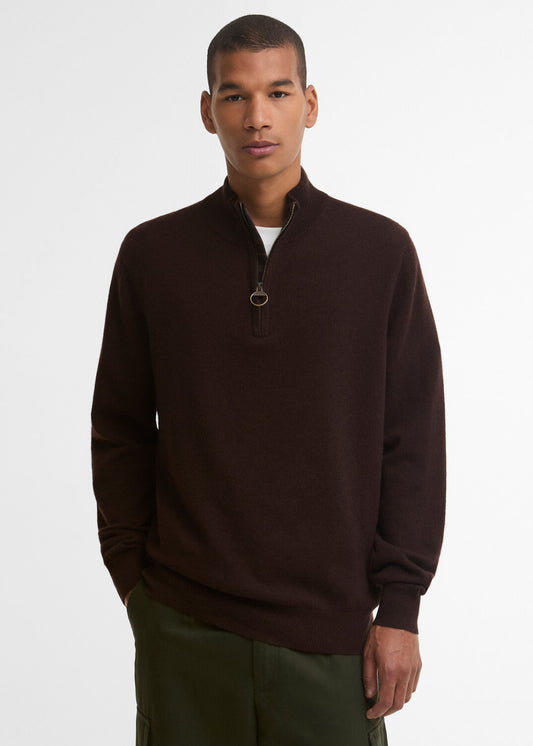 Ronson Tartan Trim Half Zip