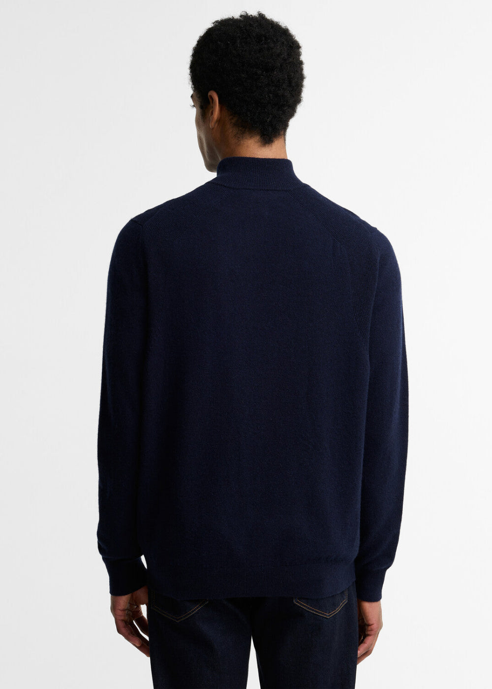 Ronson Tartan Trim Half Zip