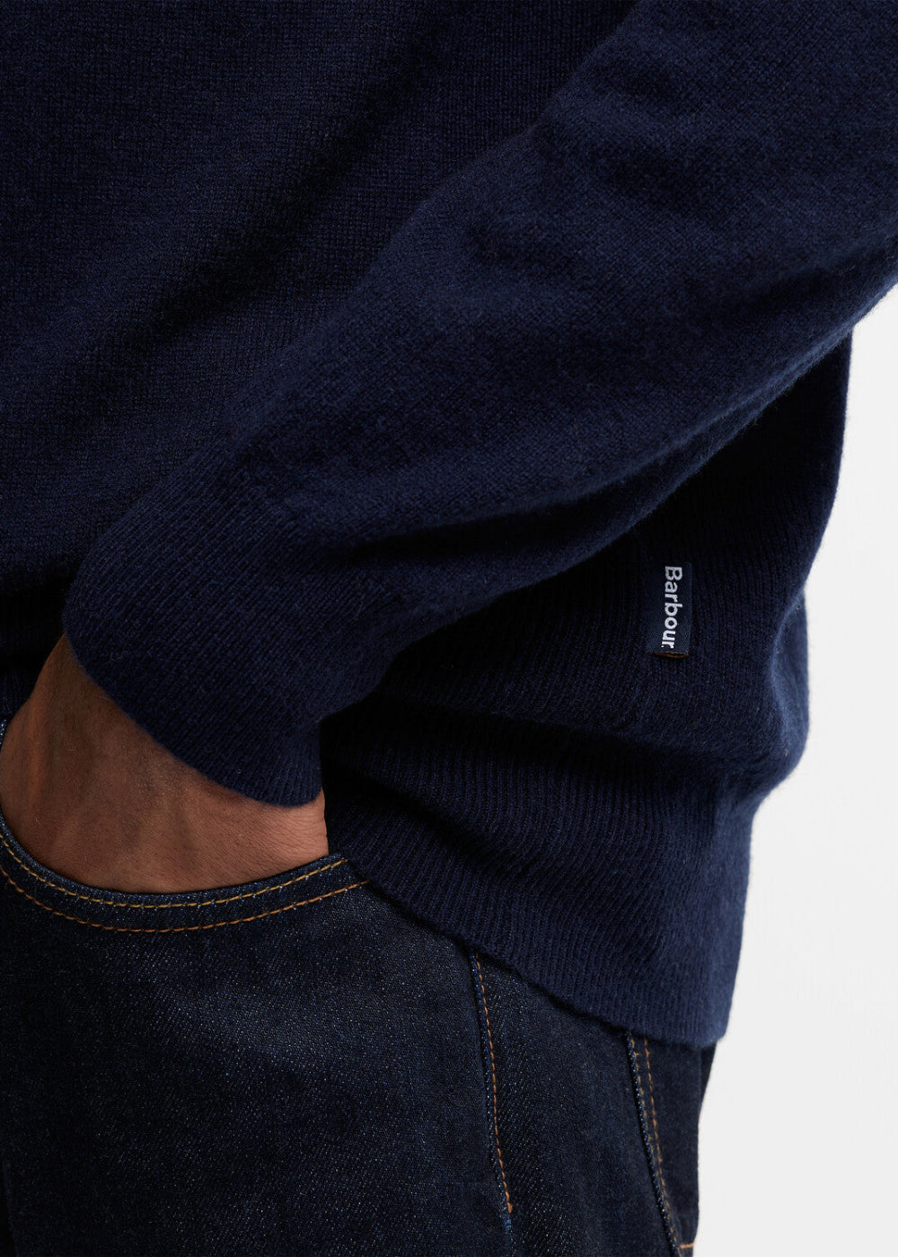 Ronson Tartan Trim Half Zip