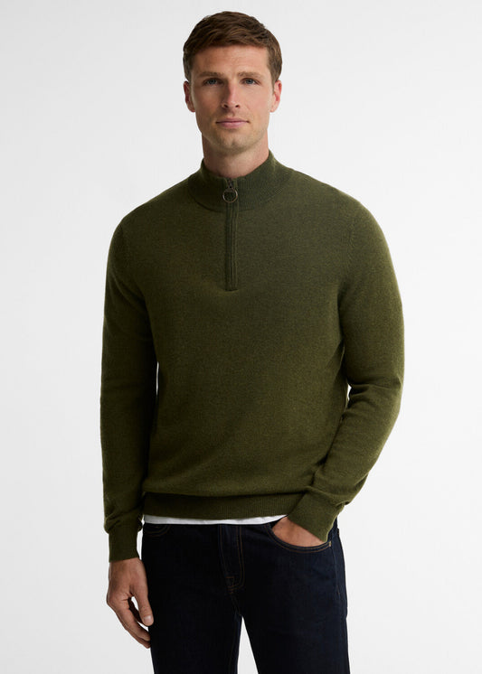Ronson Tartan Trim Half Zip