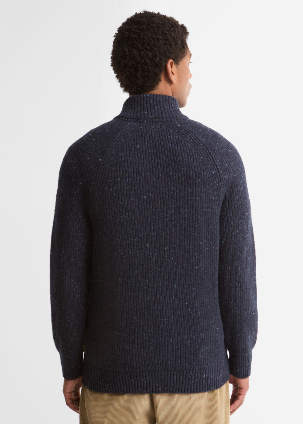 Essential Fleck Half Zip