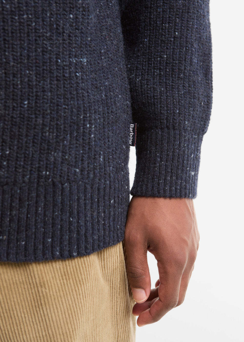 Essential Fleck Half Zip