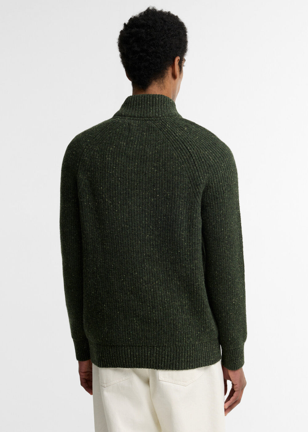 Essential Fleck Half Zip