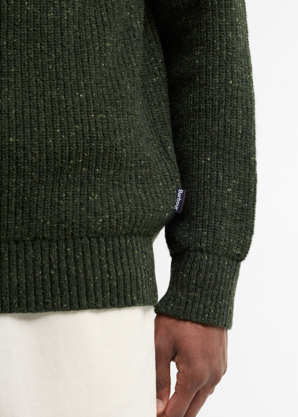 Essential Fleck Half Zip