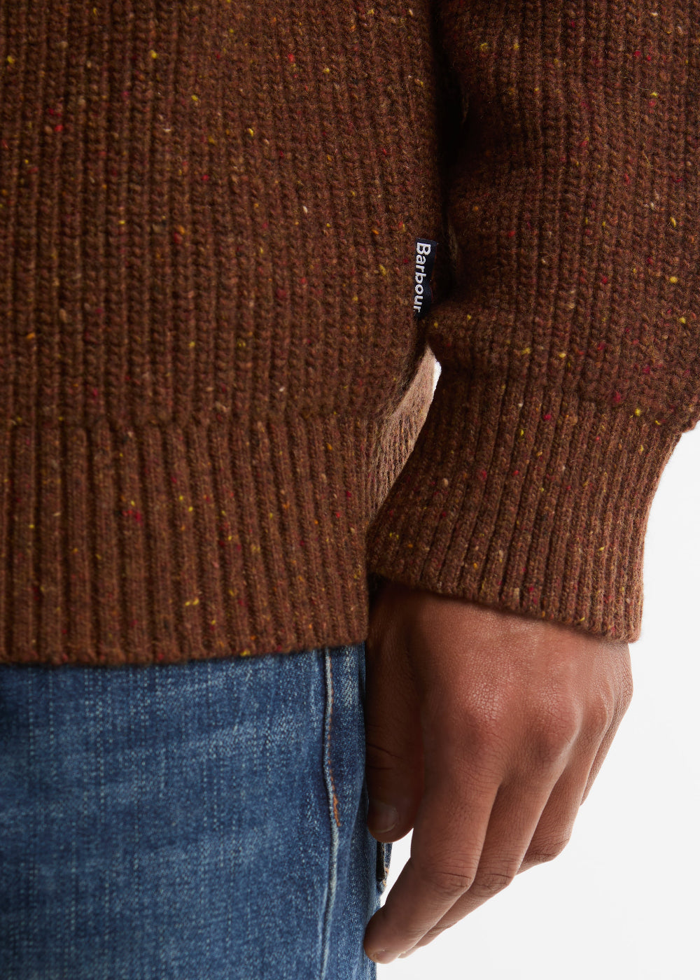 Essential Fleck Half Zip