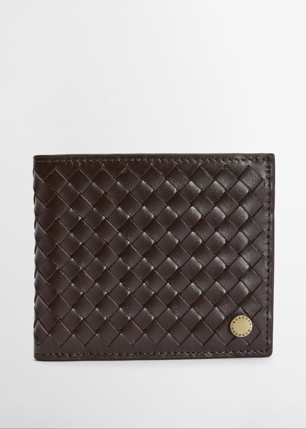 Farne Woven Leather Wallet