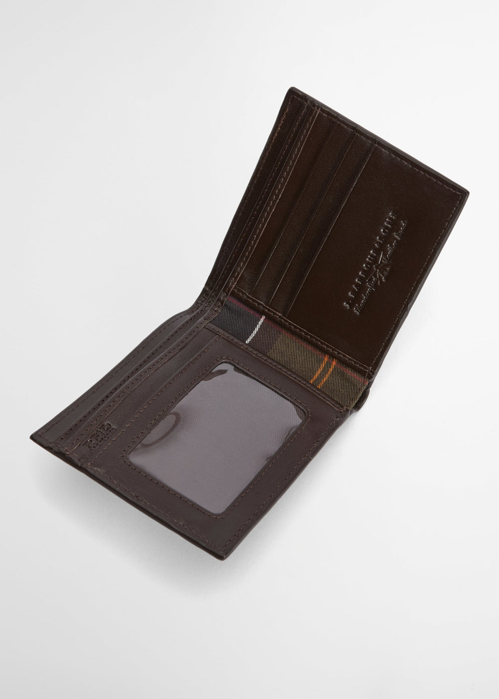 Farne Woven Leather Wallet