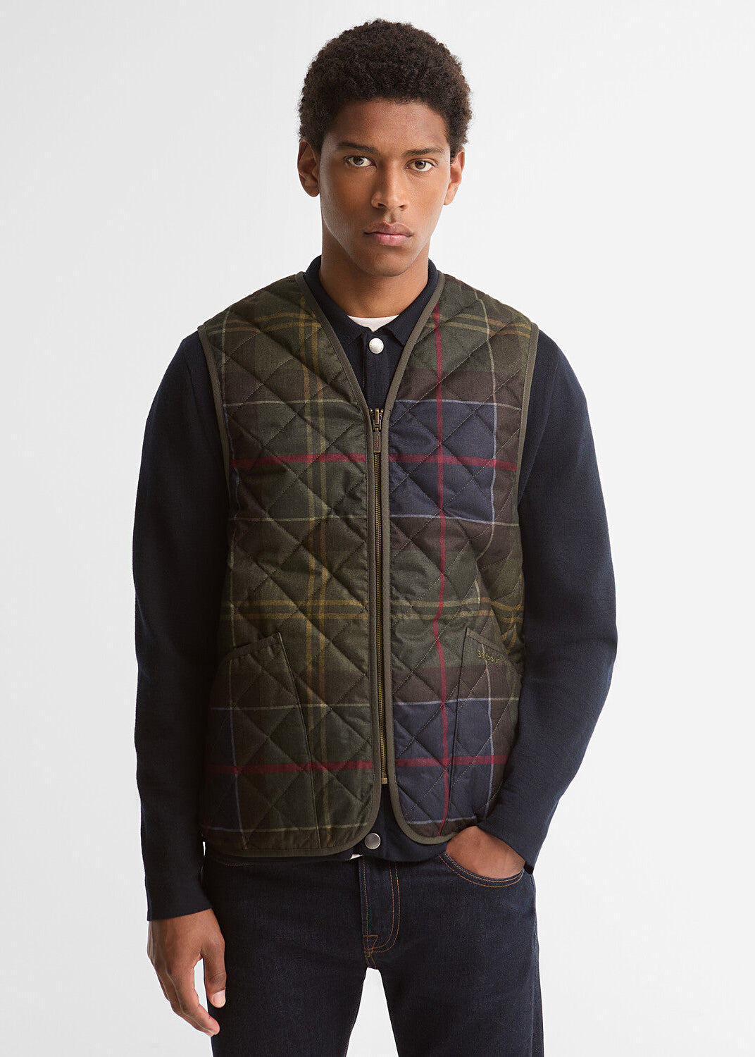 Icons Tartan Quilted Liner
