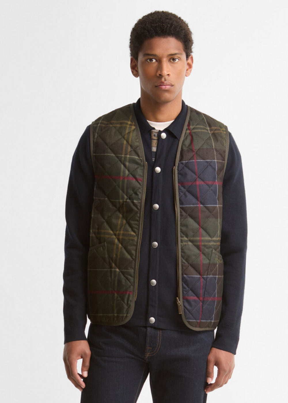 Icons Tartan Quilted Liner