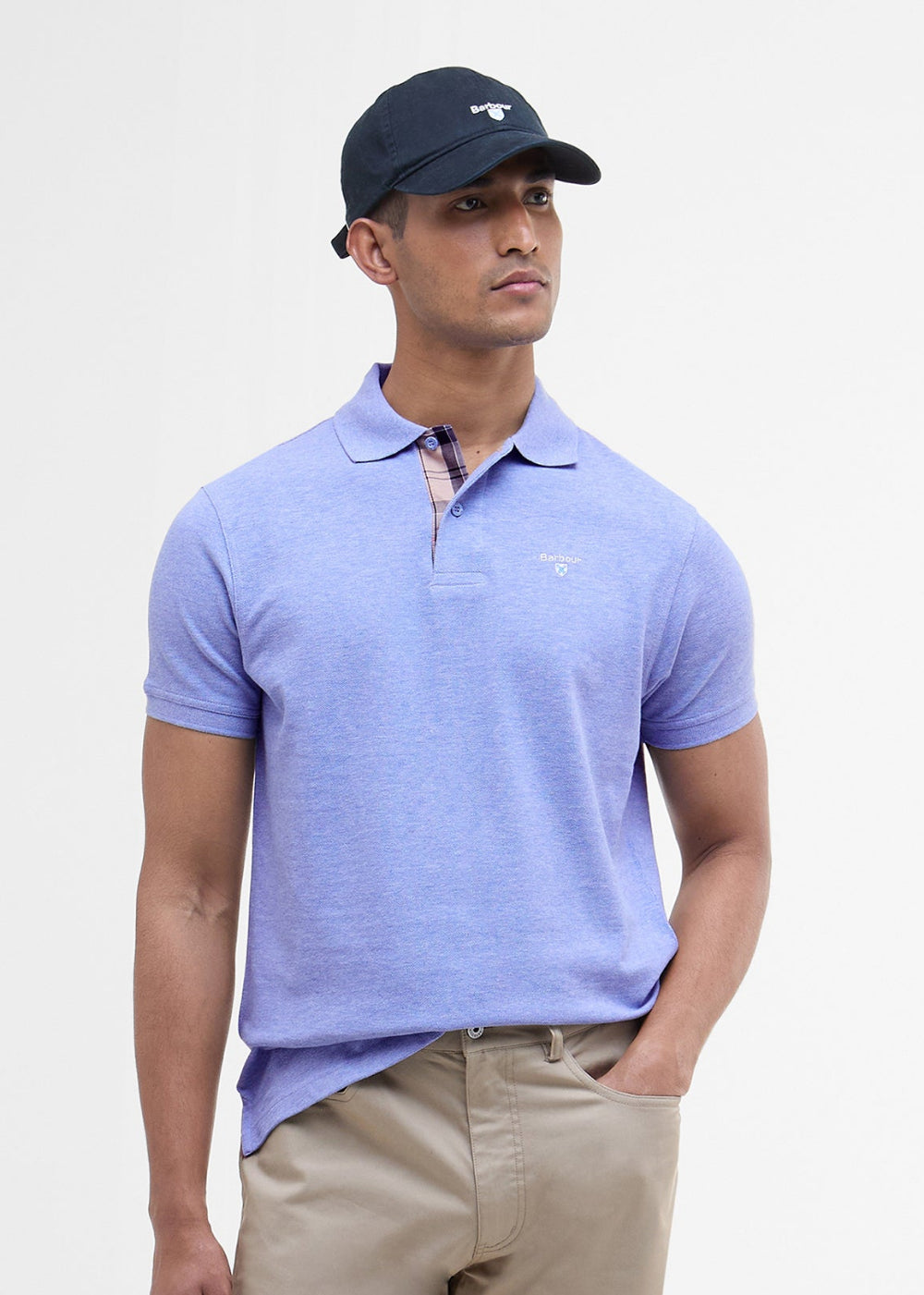 Tartan Pique Polo Shirt