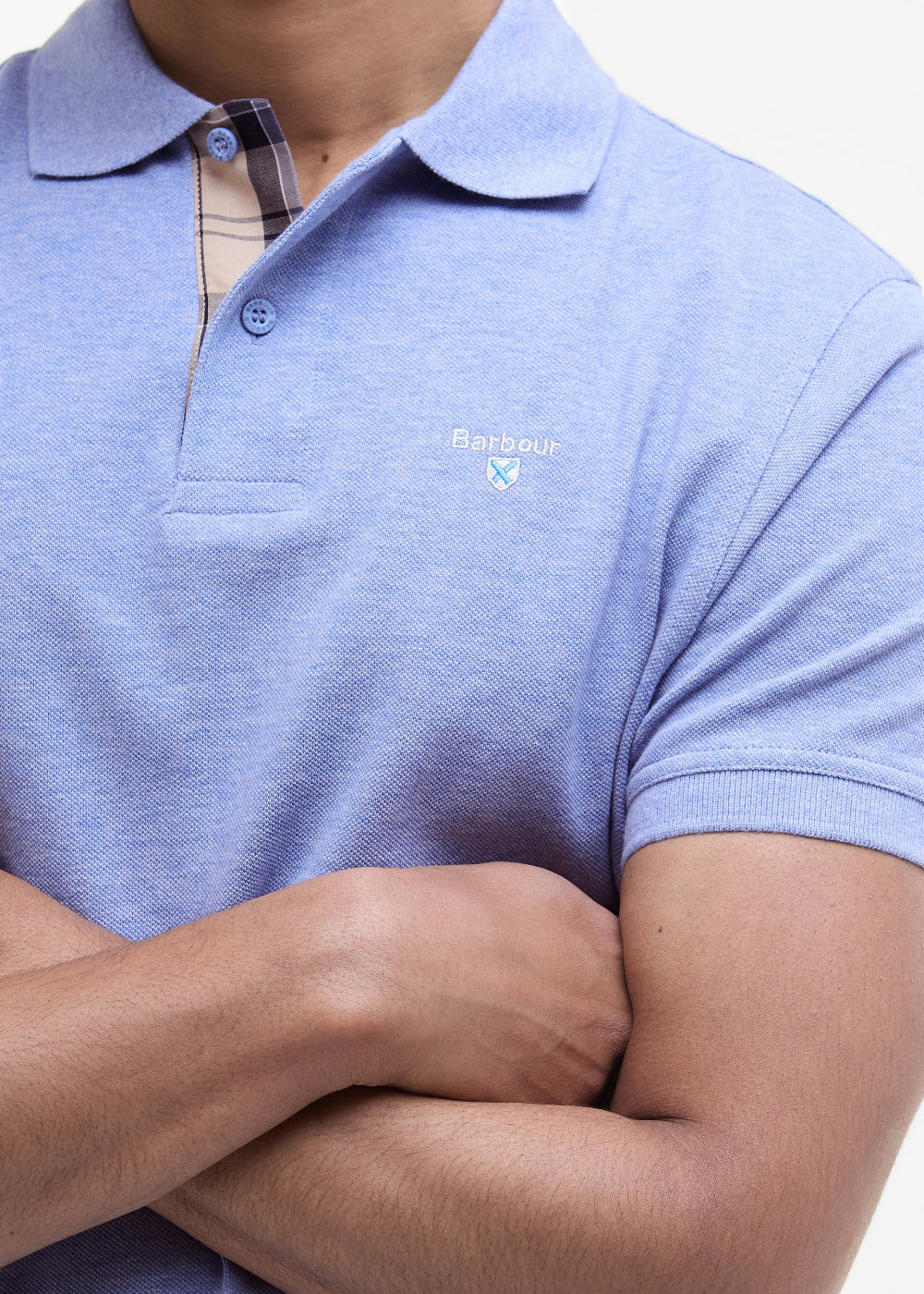 Tartan Pique Polo Shirt